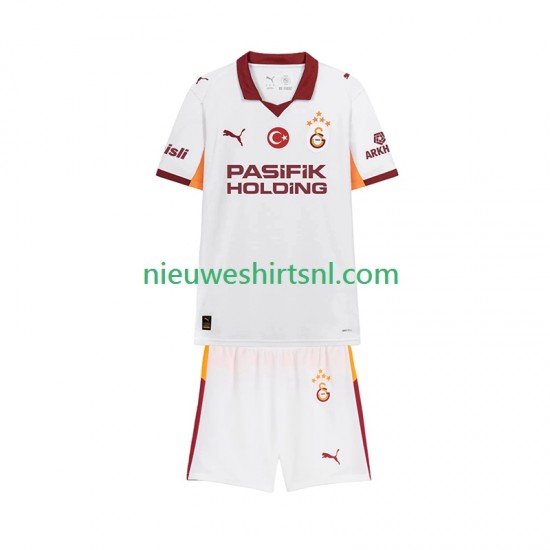 Galatasaray Kind Shirt met Bedrukking Uit 2025-2026 Korte Mouw
