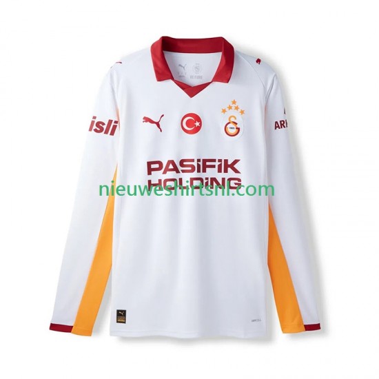 Galatasaray Heren Shirt met Bedrukking Uit 2025-2026 Lange Mouw