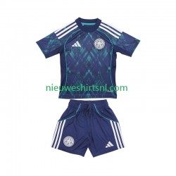 Leicester City Kind Shirt met Bedrukking Uit 2025-2026 Korte Mouw