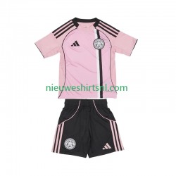 Leicester City Kind Shirt met Bedrukking Derde 2025-2026 Korte Mouw