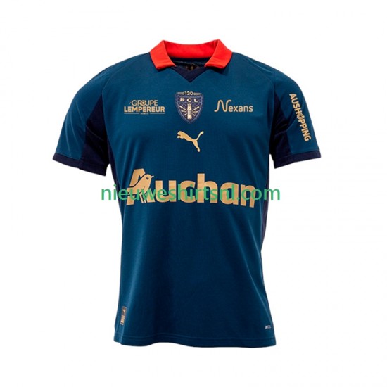 RC Lens Heren Shirt met Bedrukking Sainte-Barbe Vierde 2025-2026 Korte Mouw