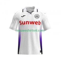 RSC Anderlecht Heren Shirt met Bedrukking Uit 2025-2026 Korte Mouw