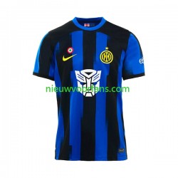 AC Milan Heren Shirt met Bedrukking Transformers Thuis 2023-2024 Korte Mouw