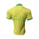 Brazilië Heren Shirt met Bedrukking Thuis 2023-2024 Korte Mouw
