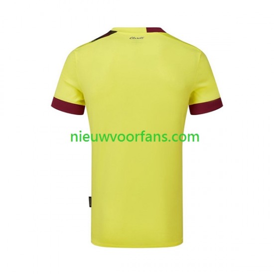 Heren Shirt met Bedrukking Burnley Uit 2023-2024 Korte Mouw