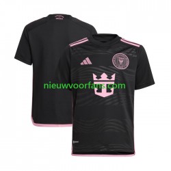 Inter Miami Heren Shirt met Bedrukking Uit 2024 Korte Mouw