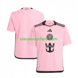 Inter Miami Heren Shirt met Bedrukking Thuis 2024 Korte Mouw