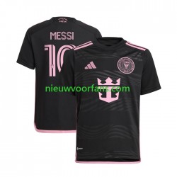 Inter Miami Heren Shirt met Bedrukking Lionel Messi 10 Uit 2024 Korte Mouw