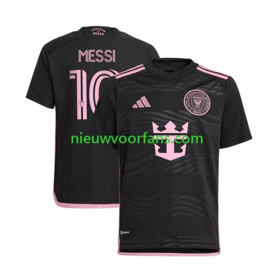 Inter Miami Heren Shirt met Bedrukking Lionel Messi 10 Uit 2024 Korte Mouw
