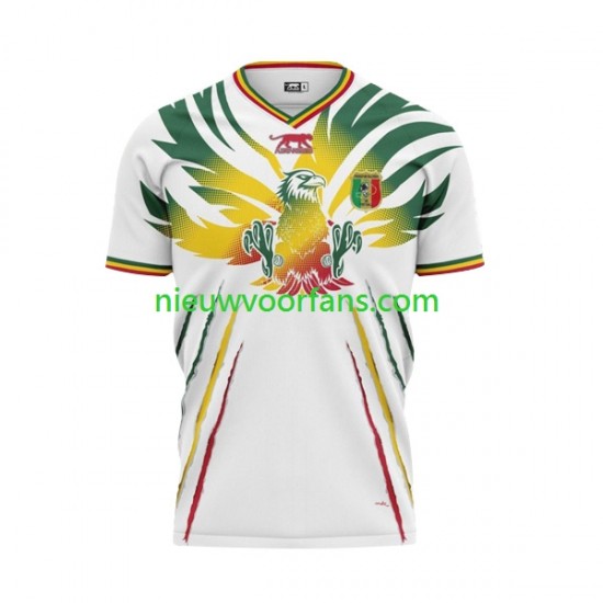 Mali Heren Shirt met Bedrukking Thuis 2024 Korte Mouw