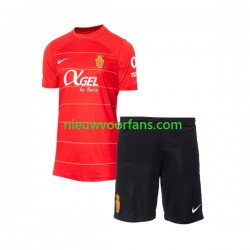 Kind Shirt met Bedrukking RCD Mallorca Thuis 2023-2024 Korte Mouw