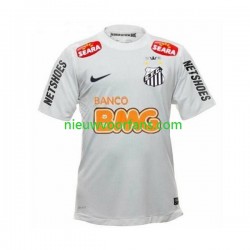 Santos FC Heren Shirt met Bedrukking Neymar JR 11 -2012 Retro Thuis 2011 Korte Mouw
