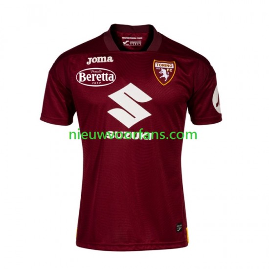Heren Shirt met Bedrukking Torino Thuis 2023-2024 Korte Mouw