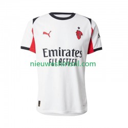 AC Milan Heren Shirt met Bedrukking Uit 2025-2026 Korte Mouw
