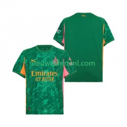 AC Milan Heren Shirt met Bedrukking Doelman Uit 2025-2026 Korte Mouw