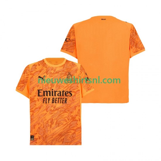 AC Milan Heren Shirt met Bedrukking Doelman Derde 2025-2026 Korte Mouw