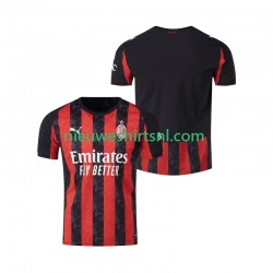 AC Milan Heren Shirt met Bedrukking Thuis 2025-2026 Korte Mouw