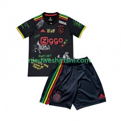AFC Ajax Kind Shirt met Bedrukking Special Bob Marley Thuis 2025-2026 Korte Mouw