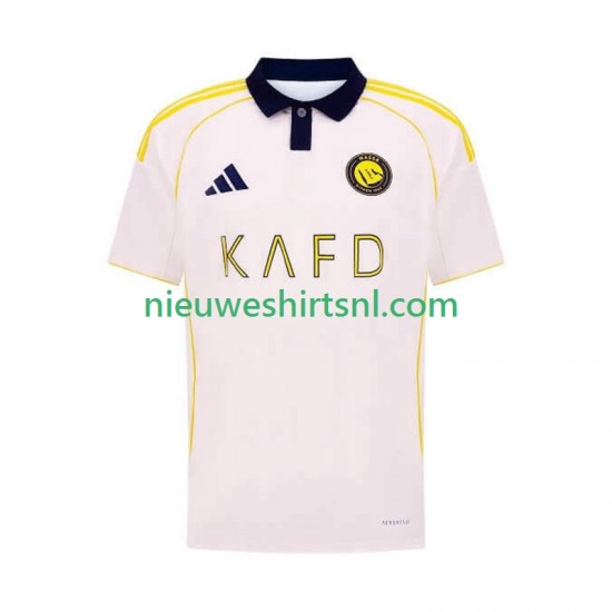 Heren Shirt met Bedrukking Al Nassr Derde 2025-2026 Korte Mouw