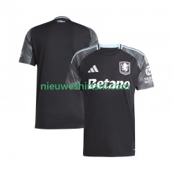Aston Villa Heren Shirt met Bedrukking Uit 2025-2026 Korte Mouw