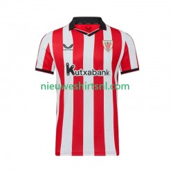 Athletic Bilbao Heren Shirt met Bedrukking Thuis 2025-2026 Korte Mouw