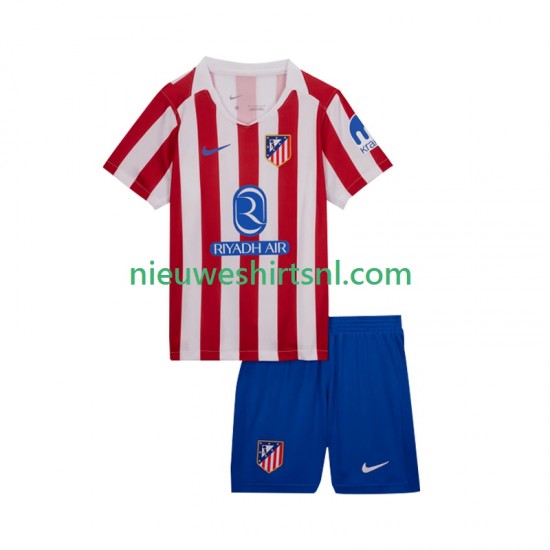 Atlético Madrid Kind Shirt met Bedrukking Thuis 2025-2026 Korte Mouw