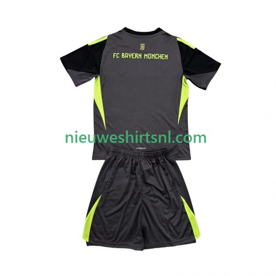 FC Bayern München Kind Shirt met Bedrukking Doelman Derde 2025-2026 Korte Mouw