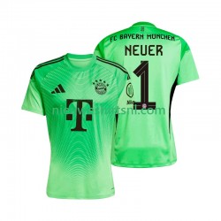 FC Bayern München Heren Shirt met Bedrukking Doelman Manuel Neuer 1 Thuis 2025-2026 Korte Mouw