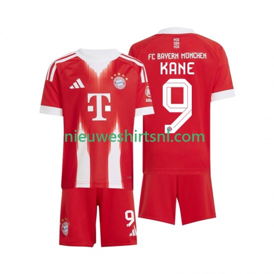 FC Bayern München Kind Shirt met Bedrukking Harry Kane 9 Thuis 2025-2026 Korte Mouw