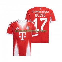 FC Bayern München Heren Shirt met Bedrukking Michael Olise 17 Thuis 2025-2026 Korte Mouw