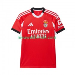 Benfica Heren Shirt met Bedrukking Thuis 2025-2026 Korte Mouw