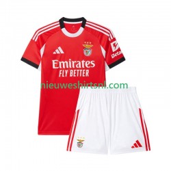 Benfica Kind Shirt met Bedrukking Thuis 2025-2026 Korte Mouw
