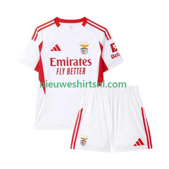 Benfica Kind Shirt met Bedrukking Derde 2025-2026 Korte Mouw