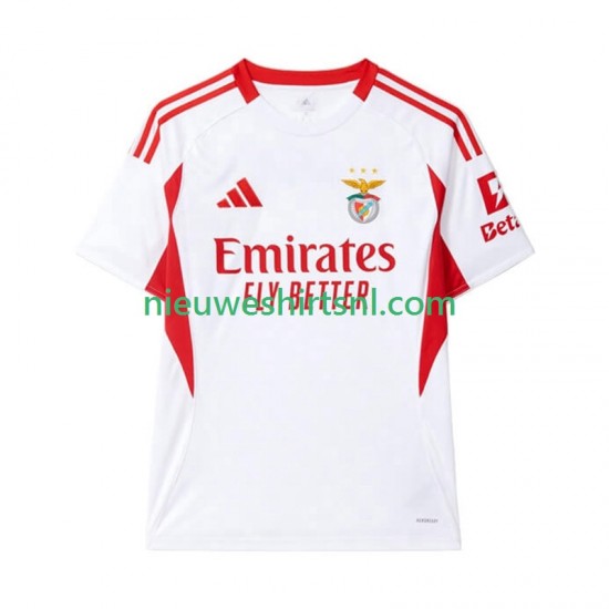 Benfica Heren Shirt met Bedrukking Derde 2025-2026 Korte Mouw