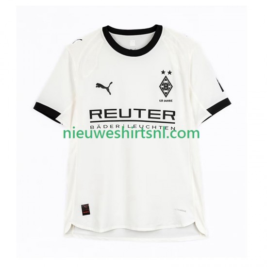 Rusland Heren Shirt met Bedrukking Bo Monchengladbach Thuis 2025-2026 Korte Mouw