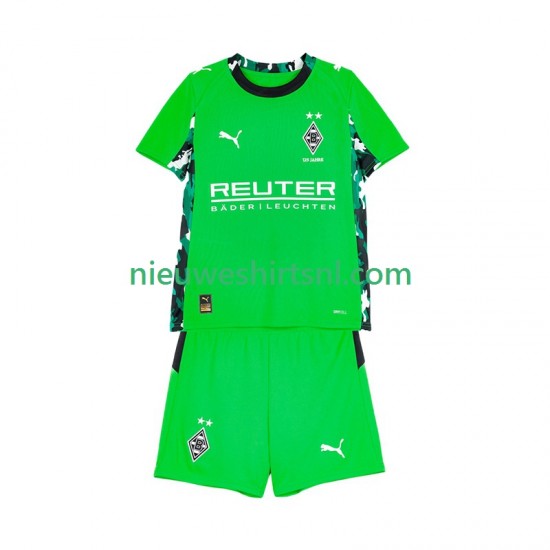 Rusland Kind Shirt met Bedrukking Bo Monchengladbach Uit 2025-2026 Korte Mouw