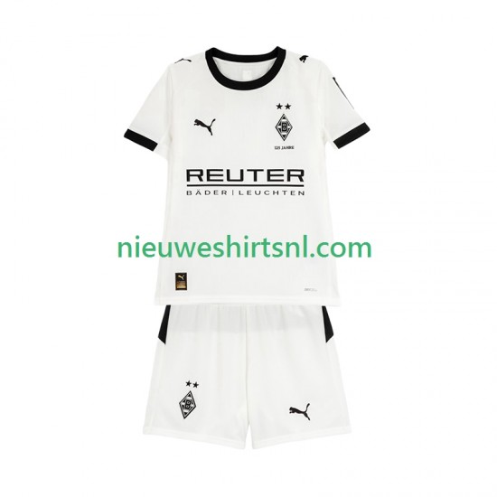 Rusland Kind Shirt met Bedrukking Bo Monchengladbach Thuis 2025-2026 Korte Mouw