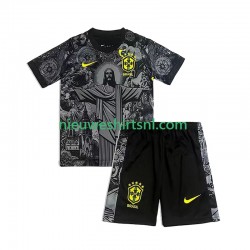 Brazilië Kind Cheist the Redeemer Football Shirts Thuis 2024 Korte Mouw