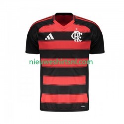 CR Flamengo Heren Shirt met Bedrukking Thuis 2025-2026 Korte Mouw