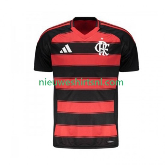 CR Flamengo Heren Shirt met Bedrukking Thuis 2025-2026 Korte Mouw