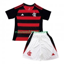 CR Flamengo Kind Shirt met Bedrukking Thuis 2025-2026 Korte Mouw