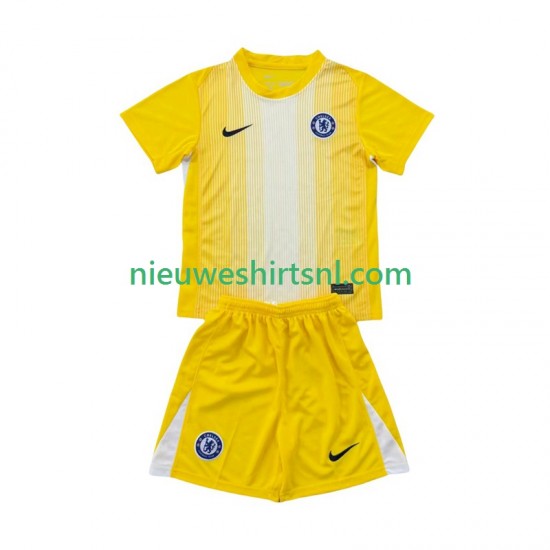 Chelsea Kind Shirt met Bedrukking Doelman Derde 2025-2026 Korte Mouw