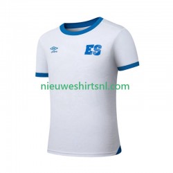 EL Salvador Heren Shirt met Bedrukking Uit 2025 Korte Mouw