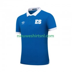 EL Salvador Heren Shirt met Bedrukking Thuis 2025 Korte Mouw