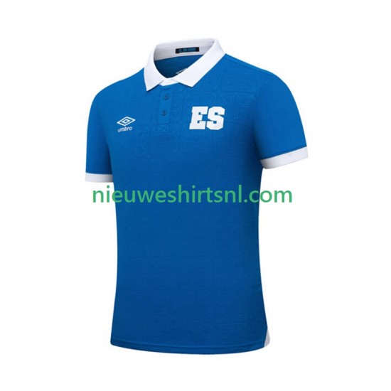 EL Salvador Heren Shirt met Bedrukking Thuis 2025 Korte Mouw