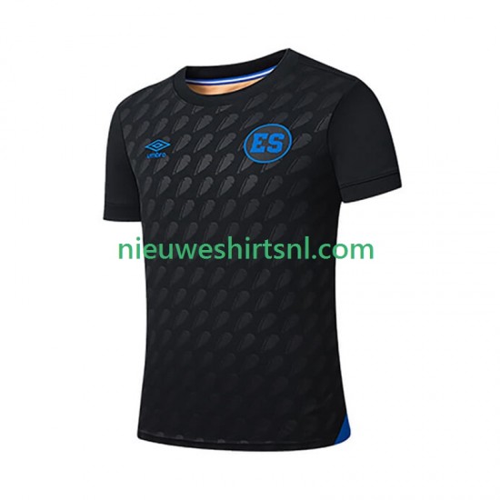 EL Salvador Heren Shirt met Bedrukking Derde 2025 Korte Mouw