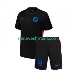 Engeland Kind Shirt met Bedrukking Uit 2025 Korte Mouw