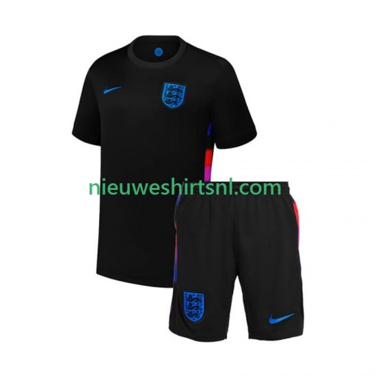 Engeland Kind Shirt met Bedrukking Uit 2025 Korte Mouw