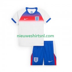 Engeland Kind Shirt met Bedrukking Thuis 2025 Korte Mouw