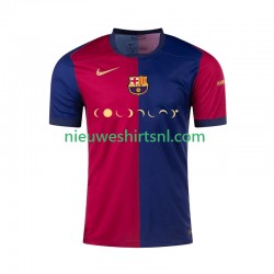 FC Barcelona Heren Shirt met Bedrukking Coldplay Thuis 2024-2025 Korte Mouw